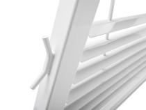 Louvered Rack White 17-26 F250/350/450 Super Duty Aluminum Body 99-16 F250/350/450 Super Duty Backrack