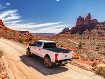 Sentry CT Tonneau Cover Black 2016-2024 Nissan Titan/Titan XD 6 Foot 6 Inch Bed Truxedo