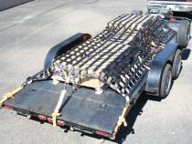 Trailer Cargo Net 8x12 Ft Trailer Cargo Restraint System Bulldog Winch
