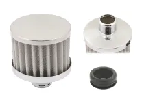 Chrome Valve Cover Breather Push On Style Fits Valve Covers with a 1.22 Inch O.D. Hole Mr Gasket