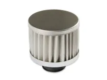 Chrome Valve Cover Breather Push On Style Fits Valve Covers with a 1.22 Inch O.D. Hole Mr Gasket
