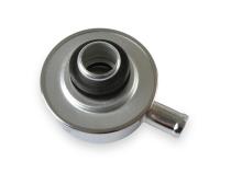 Valve Cover Breather with Logo Push-on style with breather tube chrome Mr Gasket