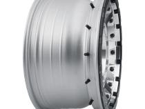 Hammer Pro 17 X 8.5 / 6 X 5.5 0MM Offset 4.75 Inch Back Space Silver Machined W/ Black Ring, ICON Alloys
