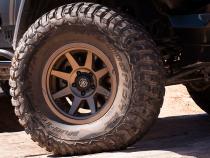 Rebound Pro 17 X 8.5 / 5 X 5.5 0MM Offset 4.75 Inch Back Space 108MM Hub Bore Bronze, ICON Alloys
