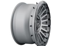 Rebound Pro 18 X 9 / 8 X 170 6MM Offset 5.25 Inch Backspace Charcoal W/ Black Ring, ICON Alloys