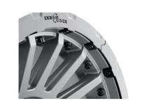Rebound Pro 18 X 9 / 8 X 170 6MM Offset 5.25 Inch Backspace Charcoal W/ Black Ring, ICON Alloys