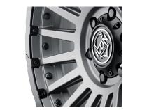 Rebound Pro 18 X 9 / 8 X 170 6MM Offset 5.25 Inch Backspace Charcoal W/ Black Ring, ICON Alloys