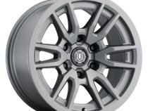 Vector 6 17 X 8.5 / 6 X 5.5 / 25 MM / 5.75 Inch Back Space Titanium, ICON Alloys