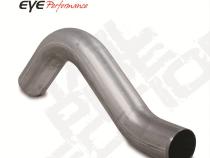 Exhaust Pipe 4 Inch 04.5-Early 07 RAM 2500/3500 First Section Pass Stainless Performance Series Exhaust Tail Pipe Diamond Eye