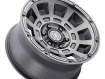 Thrust SMK 17 X 8.5 / 6 X 120 / 0 MM / 4.75 Inch Back Space Satin Black, ICON Alloys