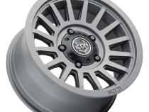 Recon Six 17 X 8.5 / 5 X 5.5 0MM Offset 4.75 Inch Back Space Charcoal, ICON Alloys