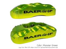 Extreme Plus Brake System Rear 09-11 Ford F150 And 10-11 F150 Raptor Trucks 2/4WD (6-Lug) Monster Green Baer Brakes