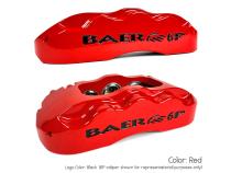 Brake System 13 Inch Front Pro+ Red 78-87 GM G Body Modified Stock Spindles BAER Brakes
