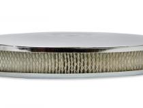 Air Cleaner Low Mount Chrome 14 Inch Diameter, 2-1/4 Inch Tall, 3 Inch Neck Mr Gasket
