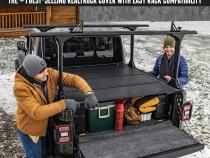 BAKFlip MX4 TS Hard Folding Truck Bed Cover 2015-2020 Ford F-150 5 Foot 7 Inch Bed BAK