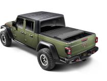 BAKFlip MX4 TS Hard Folding Truck Bed Cover 2007-2021 Toyota Tundra 5 Foot 6 Inch Bed with Deck Rail System without Trail Special Edition Storage Boxes BAK