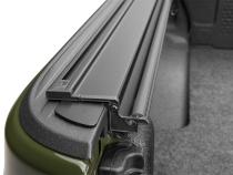 BAKFlip MX4 TS Hard Folding Truck Bed Cover 2007-2021 Toyota Tundra 5 Foot 6 Inch Bed with Deck Rail System without Trail Special Edition Storage Boxes BAK