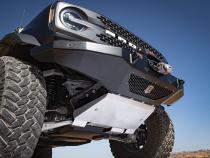 21-26 Ford Bronco Front Skid Plate ICON Impact Series Offroad Armor