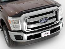 Bugflector II Hood Shield Dark Smoke for 2008-2010 Ford F-250 Super Duty/F-350 Super Duty Smoke AVS