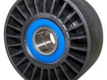 Drive Belt Tensioner Pulley for 92-96 Dodge RAM 1500, 2500, 3500 w/ 5.9L Gas Crown Automotive