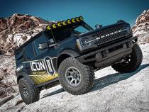 2021-2023 Ford Bronco Front 1.5-4 Inch Lift V.S. 2.5 Series Coilover Kit Remote Reservoir W/ CDXS Icon Vehicle Dynamics