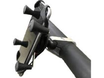 Offroad Rugged X-Grip Phone / Tablet Mount For Roll Cage 1.25 Inch Double Mount AJK Offroad