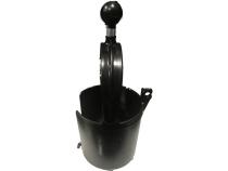 Ram Mount Cup Holder with a cup diameter of 2.5 inch to 3.5 inch AJK Offroad