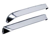 Ventshade for 1990-2016 International 5000 and More 2 Piece Extra Wide Silver AVS
