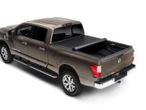 Lo Pro Tonneau Cover Black 2016-2024 Nissan Titan 5 Foot 7 Inch Bed Truxedo