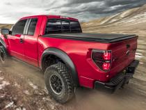 Lo Pro Tonneau Cover Black 2009-2014 Ford F-150 8 Foot Bed Truxedo