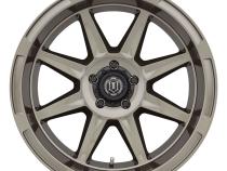 Bandit 20X10 / 6 X 5.5 / -24MM / 4.5 Inch Back Space Gloss Bronze, ICON Alloys