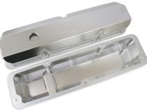 Fabricated Aluminum Valve Covers Silver Finish Fits 1958-1976 Ford 332-428 FE Engines Mr Gasket