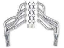 Long Tube Headers Silver Ceramic Coated 1968-1972 GM A-Body LS Swap, 1-7, 8 X 3 Inch Long Tube Headers, Silver Ceramic Coating Hooker BlackHeart