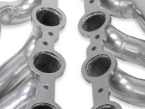 Long Tube Headers Silver Ceramic Coated 1968-1972 GM A-Body LS Swap, 1-7, 8 X 3 Inch Long Tube Headers, Silver Ceramic Coating Hooker BlackHeart