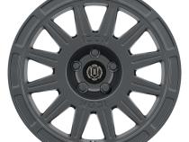 Ricochet 15 X 7 / 5 X 100 / 15MM / 4.6 Inch Back Space Satin Black, ICON Alloys