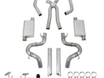 LS Swap Exhaust System 1978-1987 GM G-Body 3-Inch Dual Stainless Steel Natural Finish Fits All Except El Caminos W, 118-Inch Wheelbase Aggressive To Moderate Sound Hooker BlackHeart