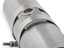 Oxygen Sensor O2 Bung 3.0 Inch Clamp-On Style For Vehicles That Utilize An Oxygen Sensor Hooker BlackHeart