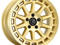 Journey 17 X 8 / 5 X 4.5 / 38 MM / 6 Inch Back Space Gloss Gold, ICON Alloys
