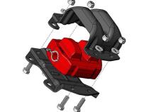 Heavy Duty LS Clamshell Engine Mounts 4Th Gen F-Body Style Fits Gen III, Iv LS Swap Mount Brackets And Polyurethane Mount Inserts Use 2 Per Vehicle Hooker BlackHeart