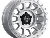 Hulse 17 X 8.5 5 X 4.5 0MM Offset 4.75 Inch Back Space Sliver Machined, ICON Alloys