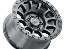Hulse 18 X 9 / 6 X 135 6MM Offset 5.25 Inch Back Space Double Black, ICON Alloys