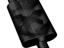 40 Series Chambered Muffler 40 Series Stainless Steel 2.50 Offset In 2.50 Center Out Aggressive Sound Flowmaster
