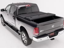 Solid Fold 2.0 Tonneau Cover Black Textured Paint 2009-2018 (2019-2024 Classic) Ram 5' 7 inch Bed without RamBox Extang