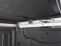 Solid Fold 2.0 Tonneau Cover Black Textured Paint 2004-2015 Nissan Titan 6' 7 inch Bed without Utili-Track System Extang