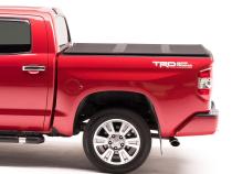 Solid Fold 2.0 Tonneau Cover Black Textured Paint 2007-2013 Toyota Tundra 6' 6 inch Bed without Deck Rail System Extang