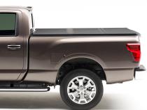 Solid Fold 2.0 Tonneau Cover Black Textured Paint 2017-2020 Nissan Titan 8' 2 inch Bed with Utili-Track System Extang