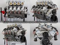 LS Swap Exhaust Manifolds Black Ceramic Finish Multi-Fit 2.25 In. Outlet Gen III, Gen Iv Chevrolet LS Engine Hooker BlackHeart