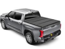 Solid Fold ALX Tonneau Cover Black Textured Paint 2022-2026 Toyota Tundra 6' 7 inch Bed with or without Deck Rail System Extang