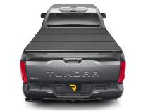 Solid Fold ALX Tonneau Cover Black Textured Paint 2022-2026 Toyota Tundra 6' 7 inch Bed with or without Deck Rail System Extang