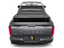 Solid Fold ALX Tonneau Cover Black Textured Paint 2022-2026 Toyota Tundra 6' 7 inch Bed with or without Deck Rail System Extang